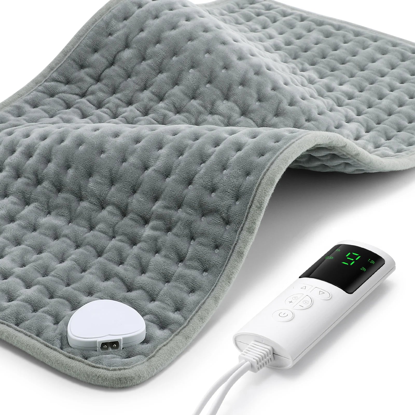 Electric Heating Pad – Flannel Heated Mat with Auto Shut-Off | Electric Blanket-Style Warmth