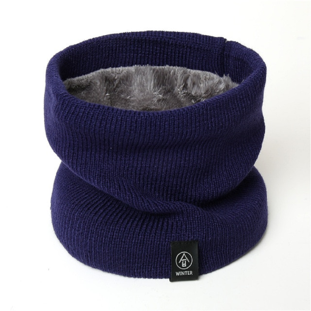 Unisex Thermal Neck Warmer – Fleece-Lined Snood Scarf