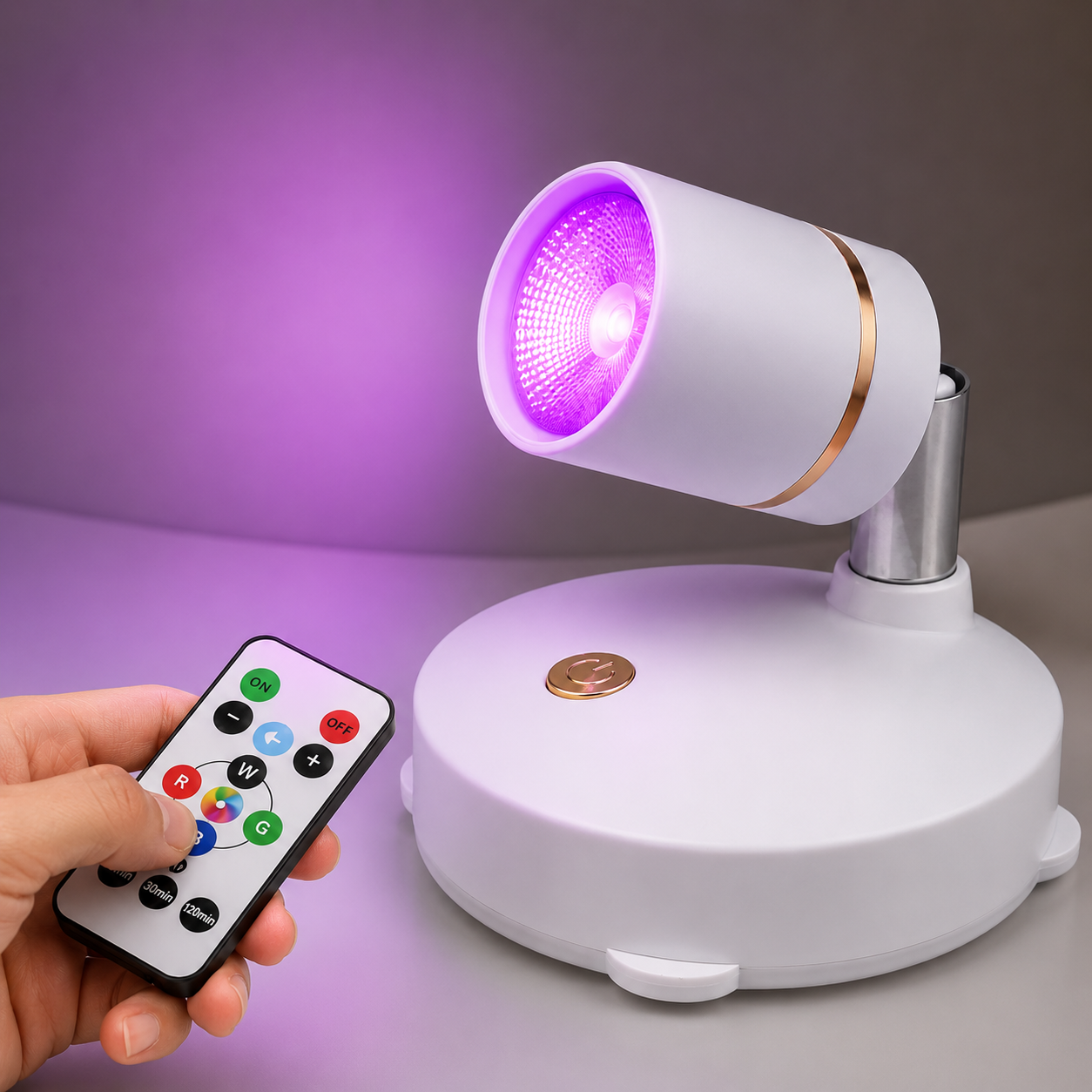 Picture Light – Remote Control Battery Operated LED Spotlight