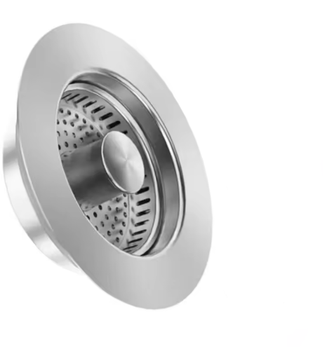 3-in-1 Stainless Steel Kitchen Sink Strainer