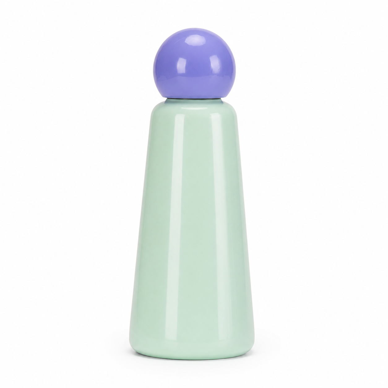 Insulated Water Bottle – Reusable Stainless Steel Thermos with Ball Cap