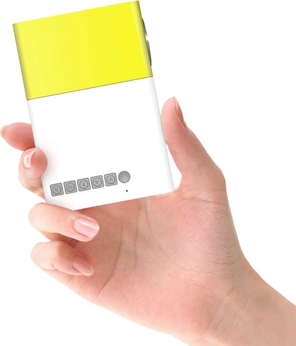 Mini Projector  Pro – Portable Pocket Projector for Bedroom, Travel & Family Entertainment