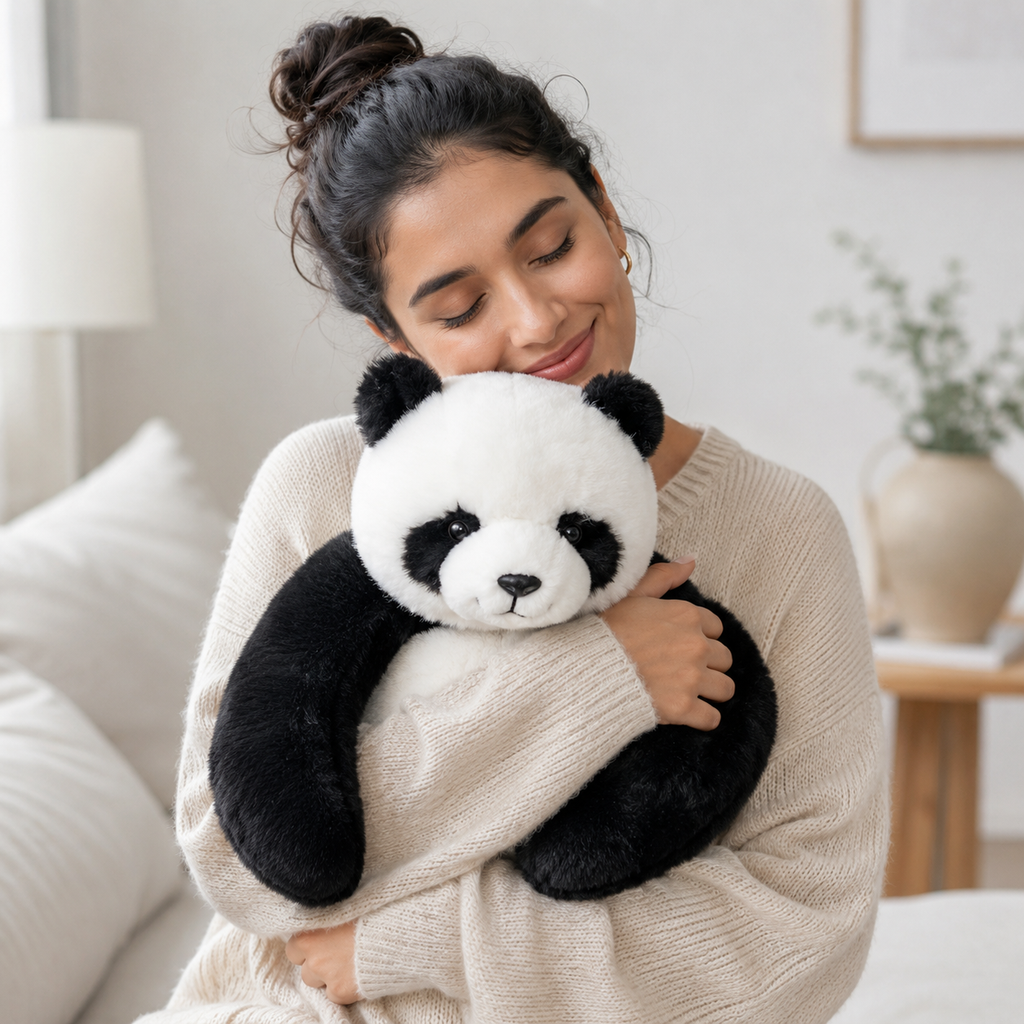 Weighted Stuffed Animal –  Panda Cuddle Plush for Adults And Kids