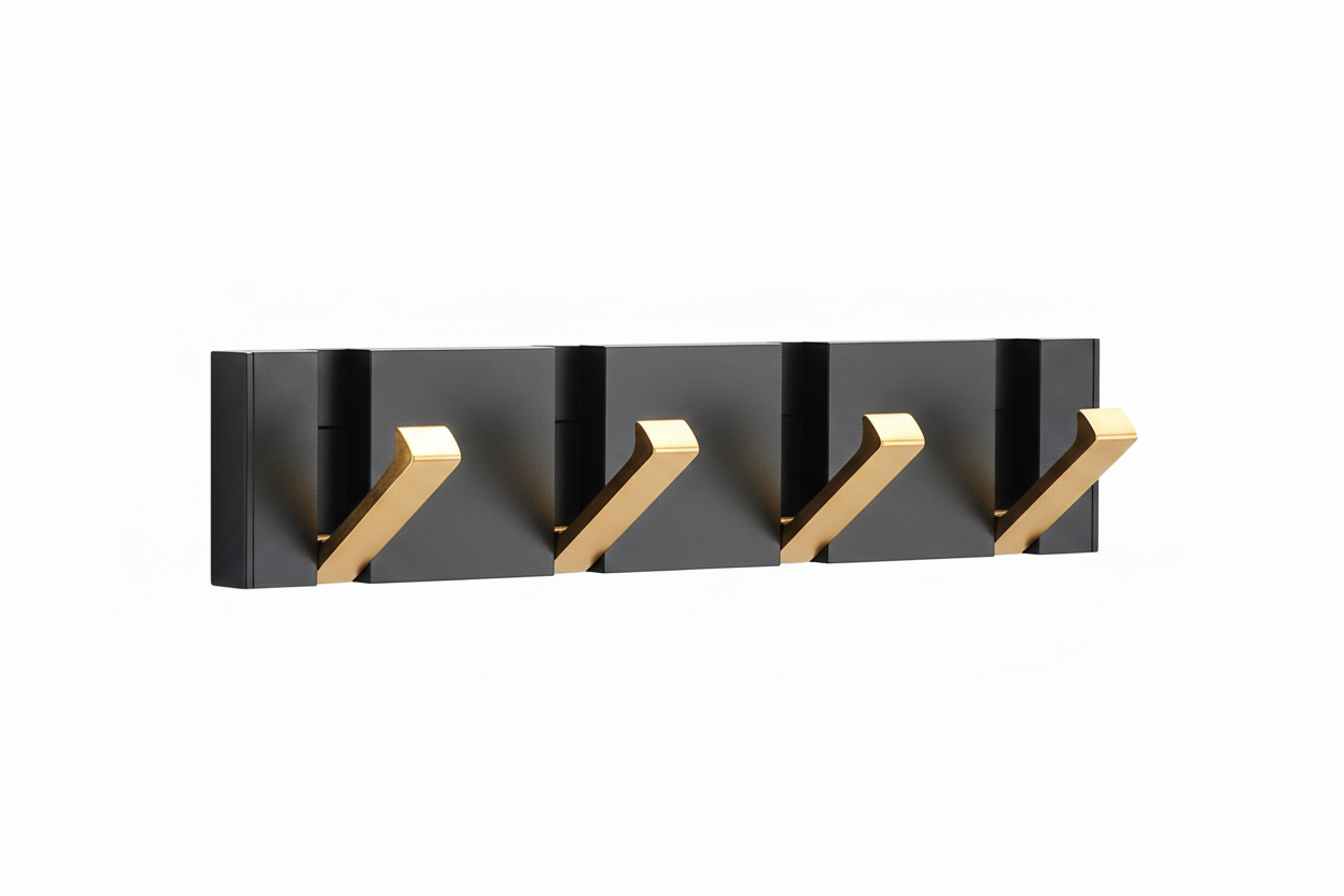 4-hook rack
