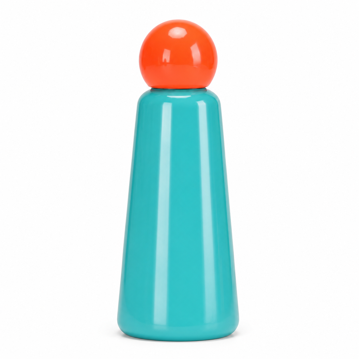 Insulated Water Bottle – Reusable Stainless Steel Thermos with Ball Cap