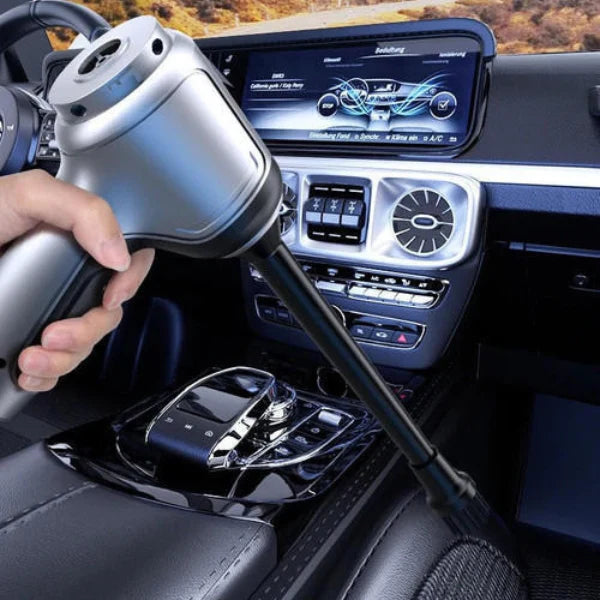 Cordless Mini Handheld Vacuum – Portable USB Rechargeable Vacuum Cleaner for Car, Desk & Keyboard