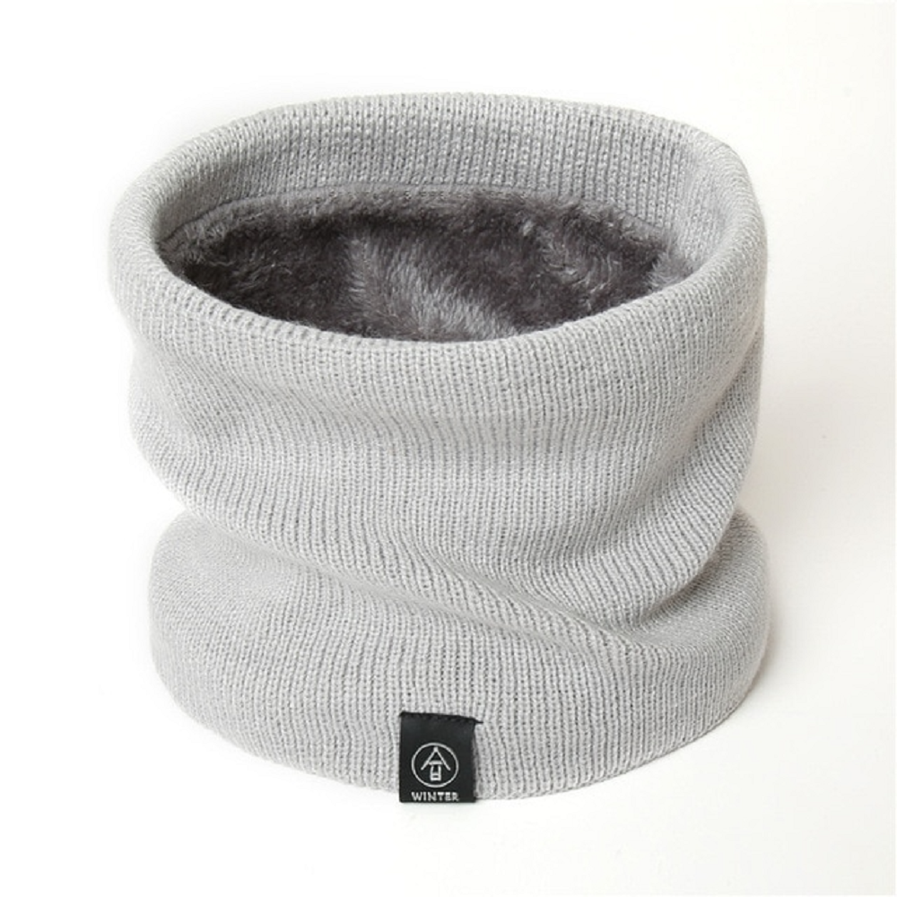 Unisex Thermal Neck Warmer – Fleece-Lined Snood Scarf