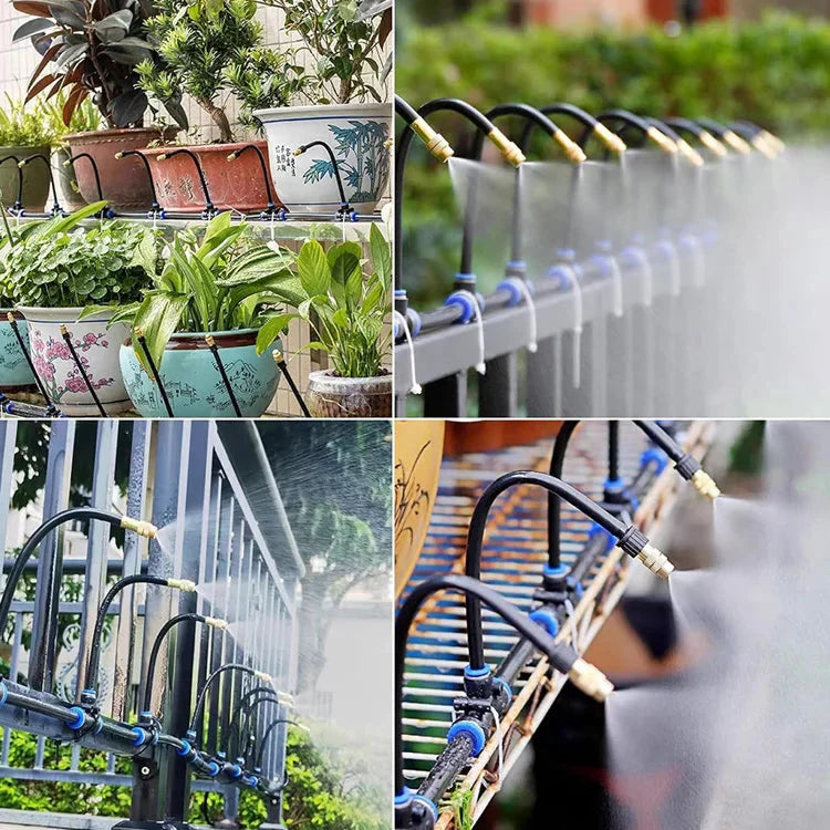 Patio Misting System – 20m Garden Cooling Kit