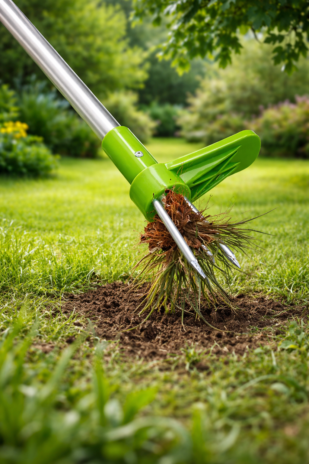 Stand Up Weed Puller and Root Remover Tool – No Kneeling