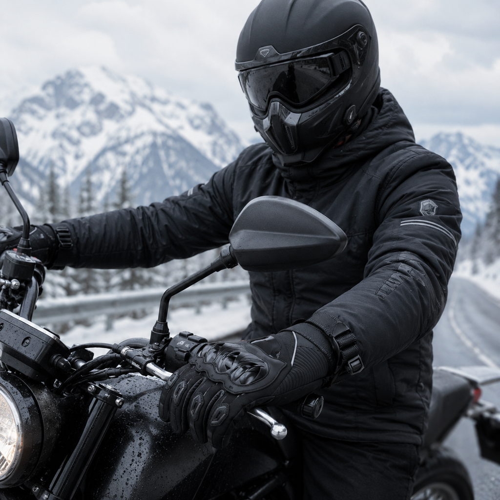 Motorcycle Gloves – Waterproof Riding Gloves with Touchscreen Grip