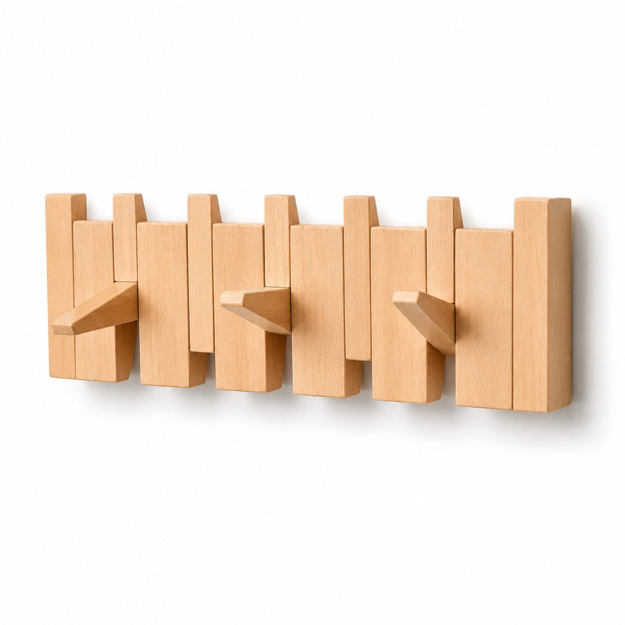 Wall Mounted Coat Rack – Wood Wall Hook Rack