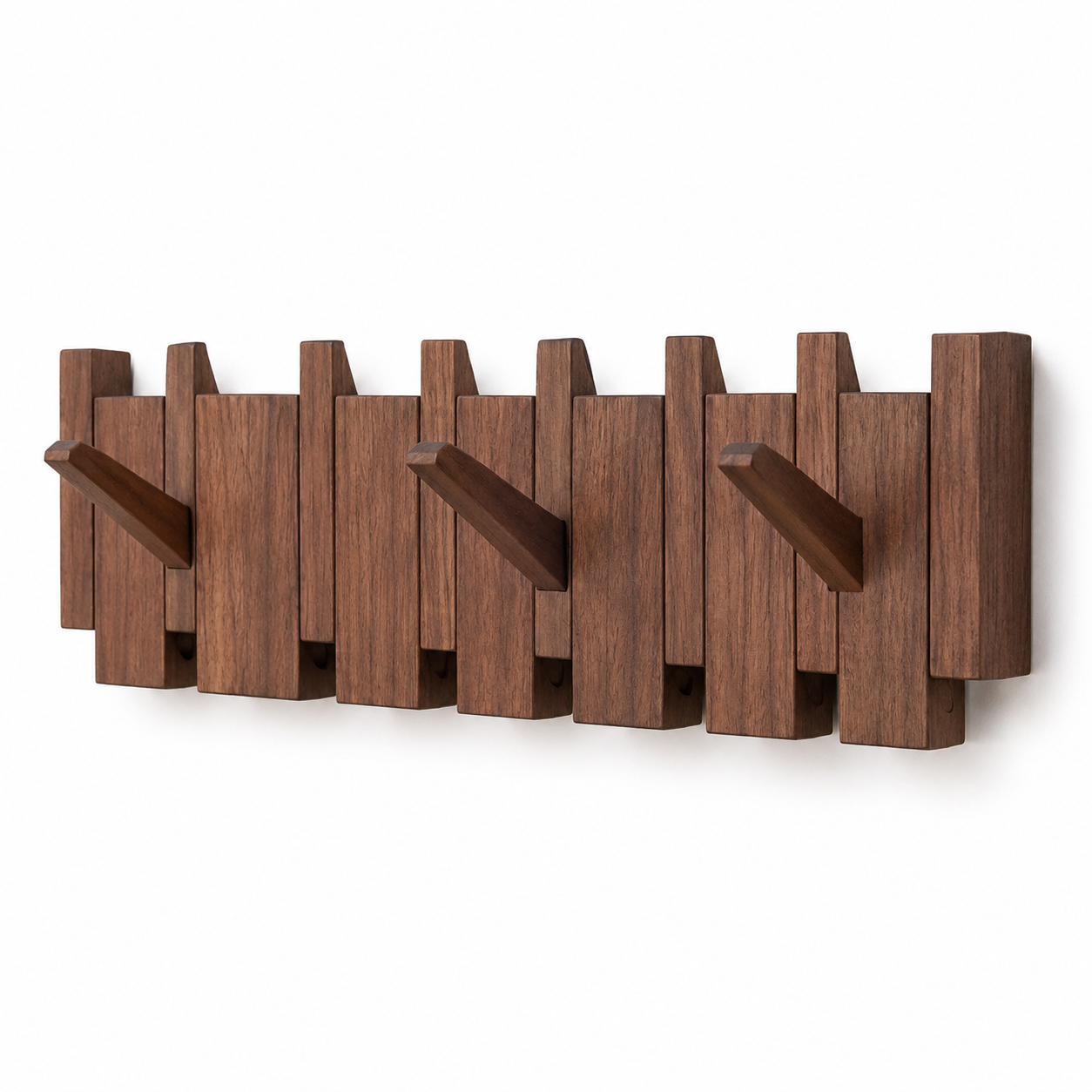 Wall Mounted Coat Rack – Wood Wall Hook Rack