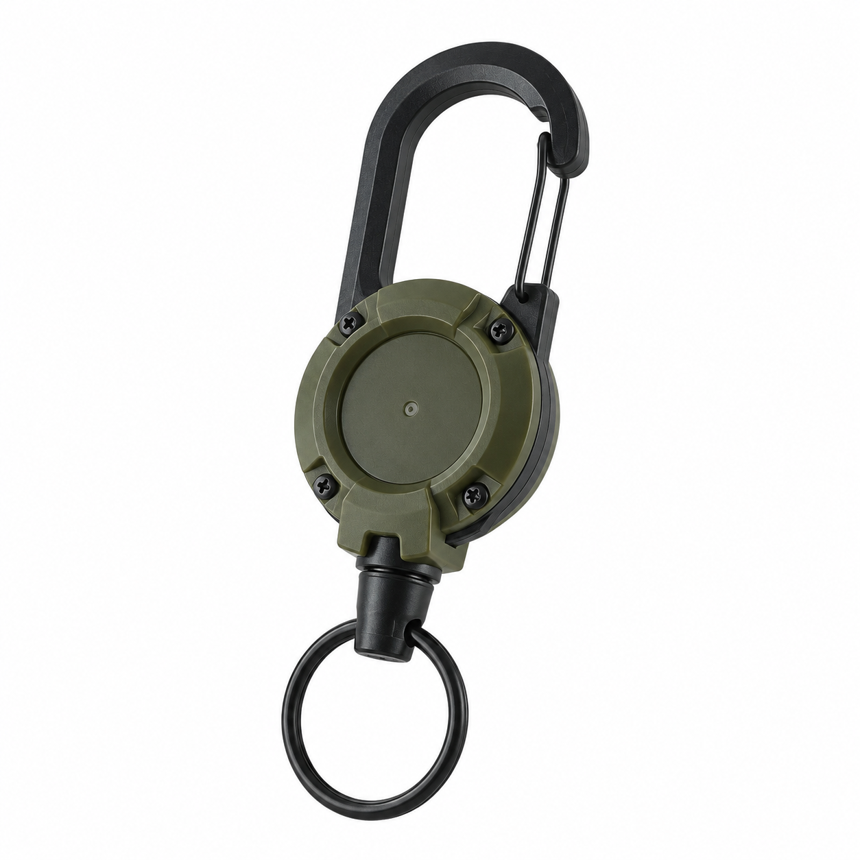 Retractable Keychain – Heavy Duty Key Holder with Steel Wire Cord