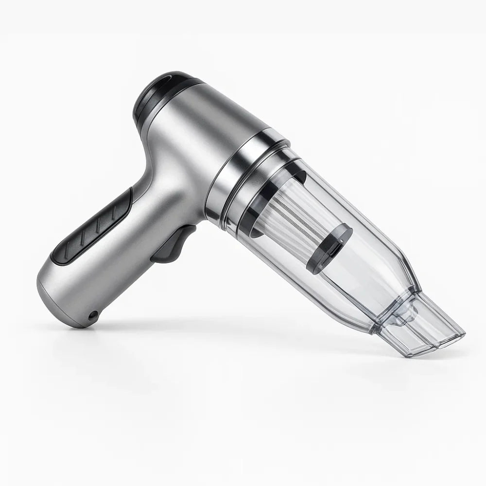 Cordless Mini Handheld Vacuum – Portable USB Rechargeable Vacuum Cleaner for Car, Desk & Keyboard