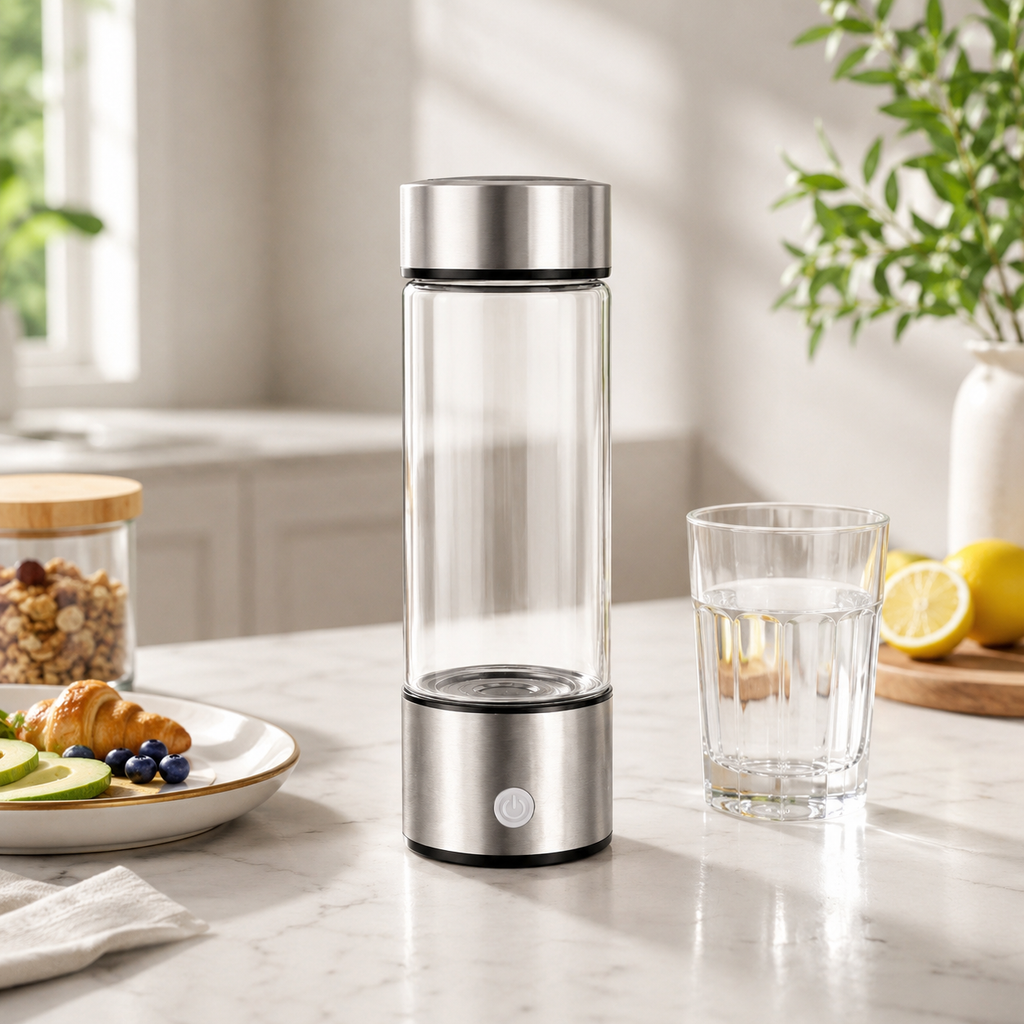 Hydrogen Water Bottle – Portable Hydrogen Water Generator 420ml