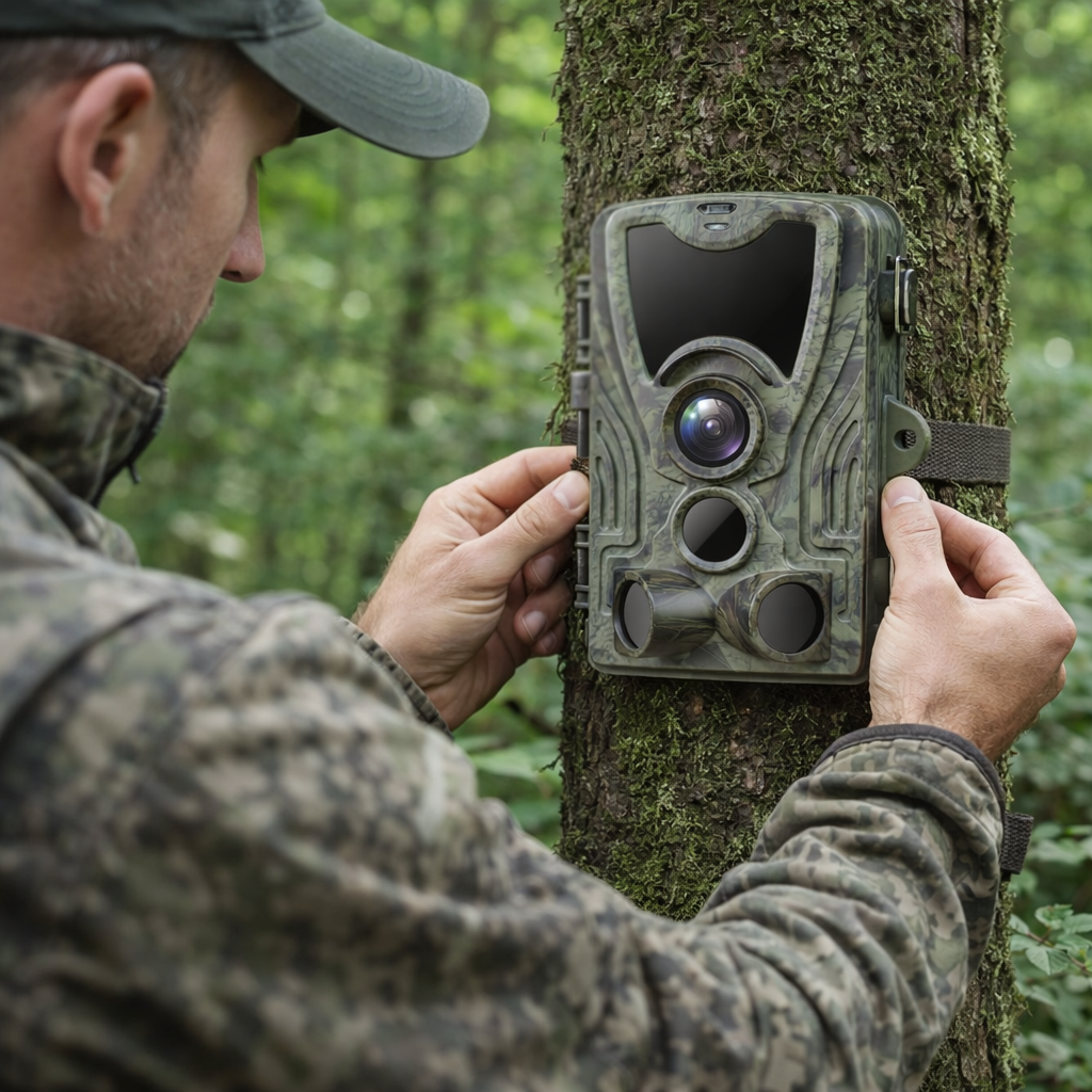 Trail Camera 16MP 1080P – Wildlife Game Cam Motion Detection IR