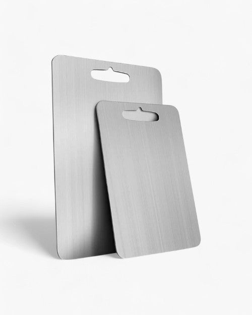 Antibacterial Cutting Board – Titanium Finish with Durable Aluminum Construction 0