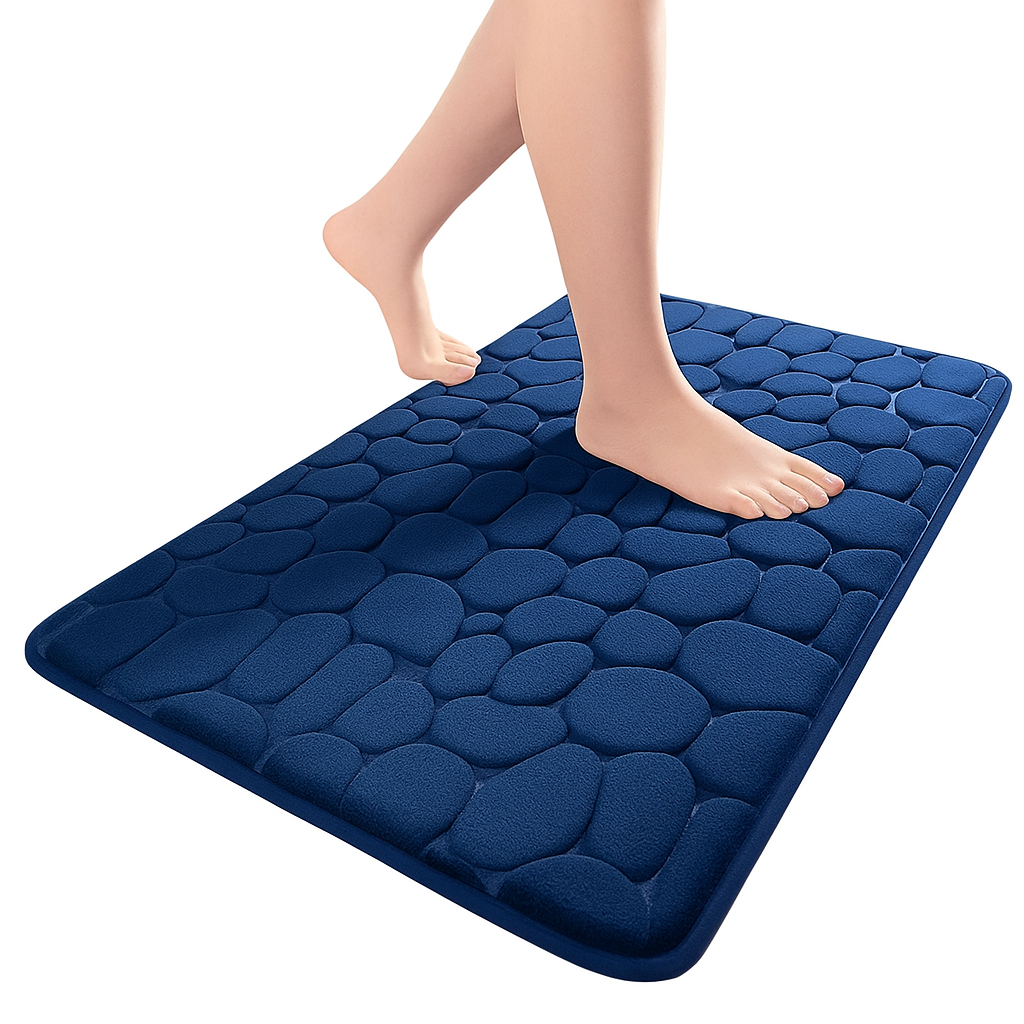 Luxury Soft Bathroom Mat – Non-Slip, Absorbent & Machine Washable Bath Mat