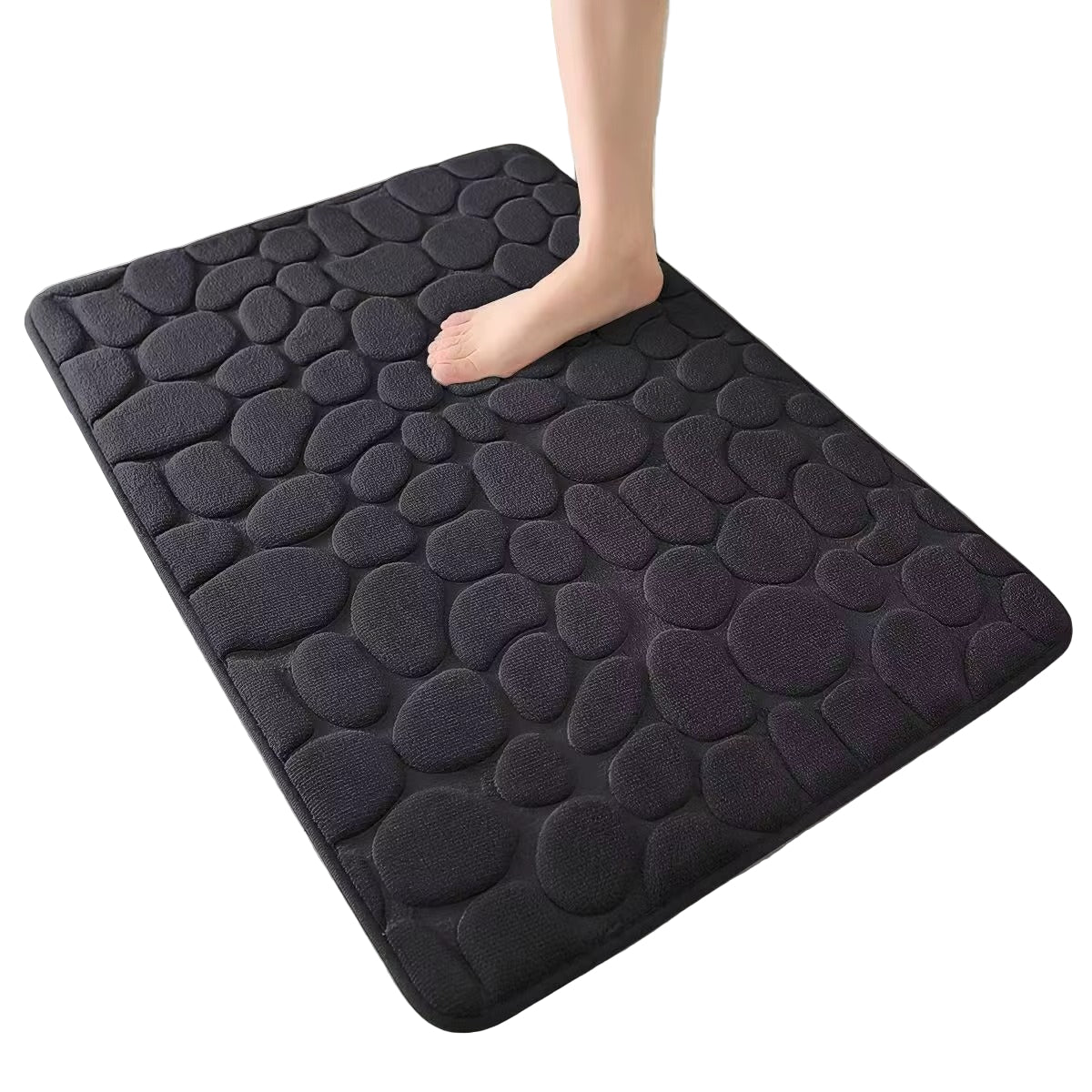Luxury Soft Bathroom Mat – Non-Slip, Absorbent & Machine Washable Bath Mat