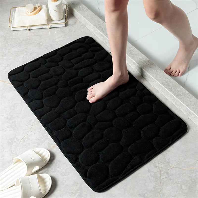 Luxury Soft Bathroom Mat – Non-Slip, Absorbent & Machine Washable Bath Mat