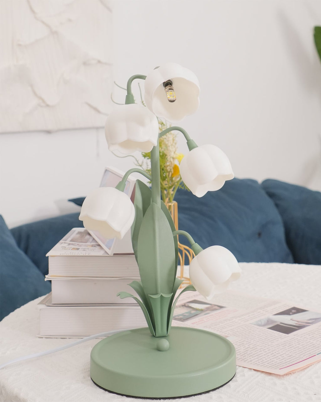 Table Lamp – Lily of the Valley Bedside Lamp