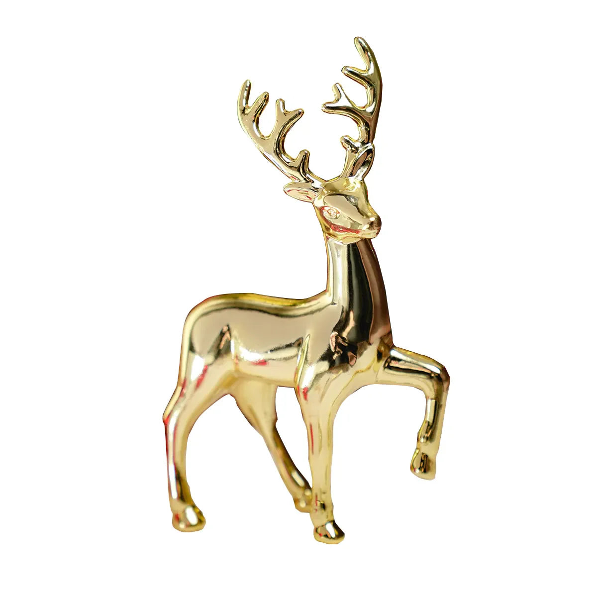 Elegant Christmas Reindeer Figurines