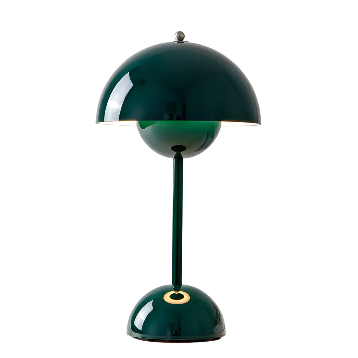 Scandinavian Mushroom Flower Table Lamp – Minimalist Nordic Wood Decor