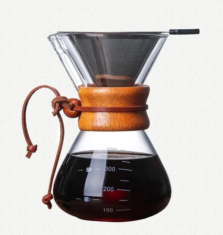 Coffee Pour Over Kit – Hario V60 Set with Chemex Pot for Multiple Servings 6