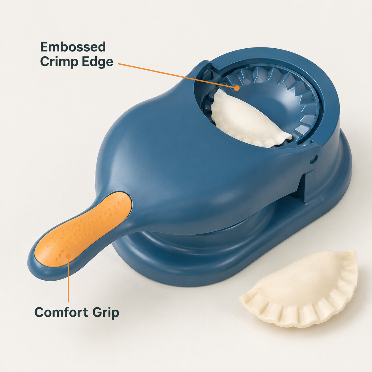 Dumpling Maker – 2-in-1 Dumpling Mold Press and Wrapper Cutter