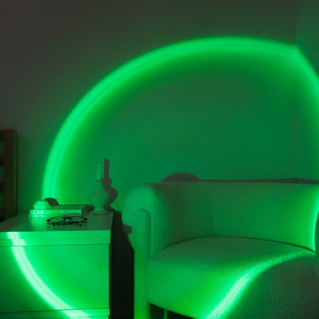 Sunset Lamp – RGB Ambient Bedroom Light with Remote