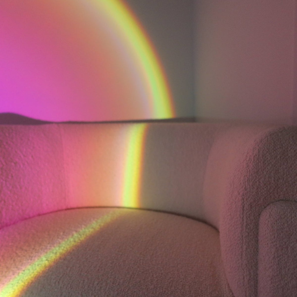 Sunset Lamp – RGB Ambient Bedroom Light with Remote