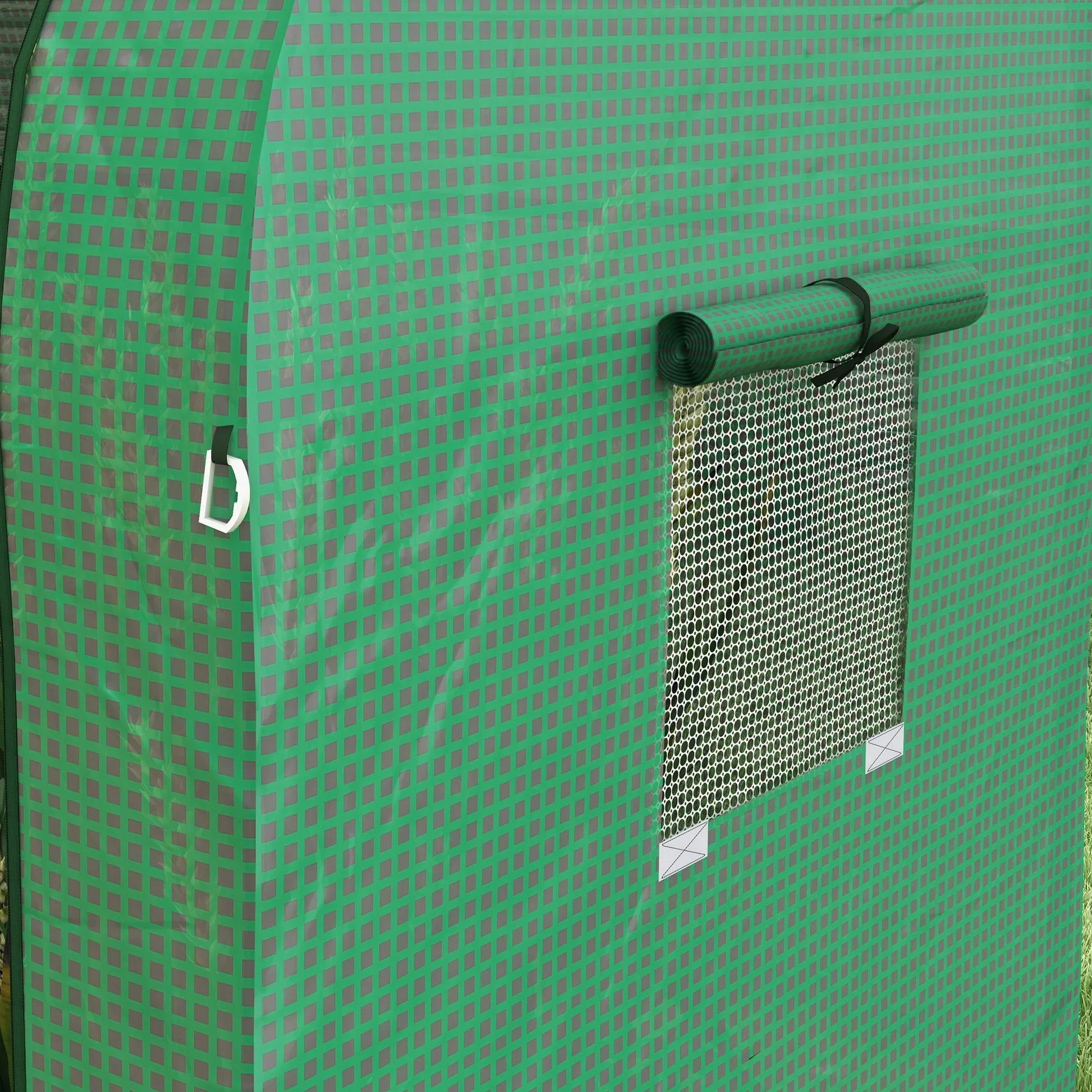 Portable Two-Room Greenhouse for Tomato and Plant Growth