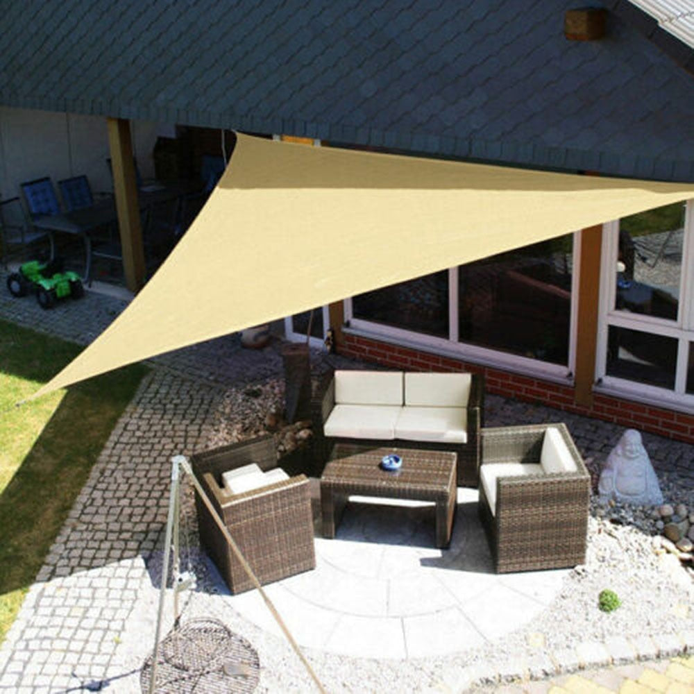Shade Sail Sun & Patio Cover – UV Block, Water Resistant