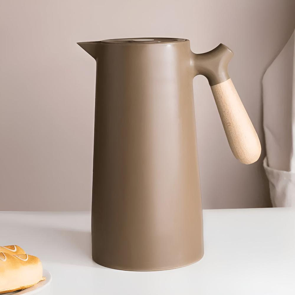 Insulated Carafe – Stylish Stainless Steel Design with Glass Inner Lining and 1 Liter Capacity 11