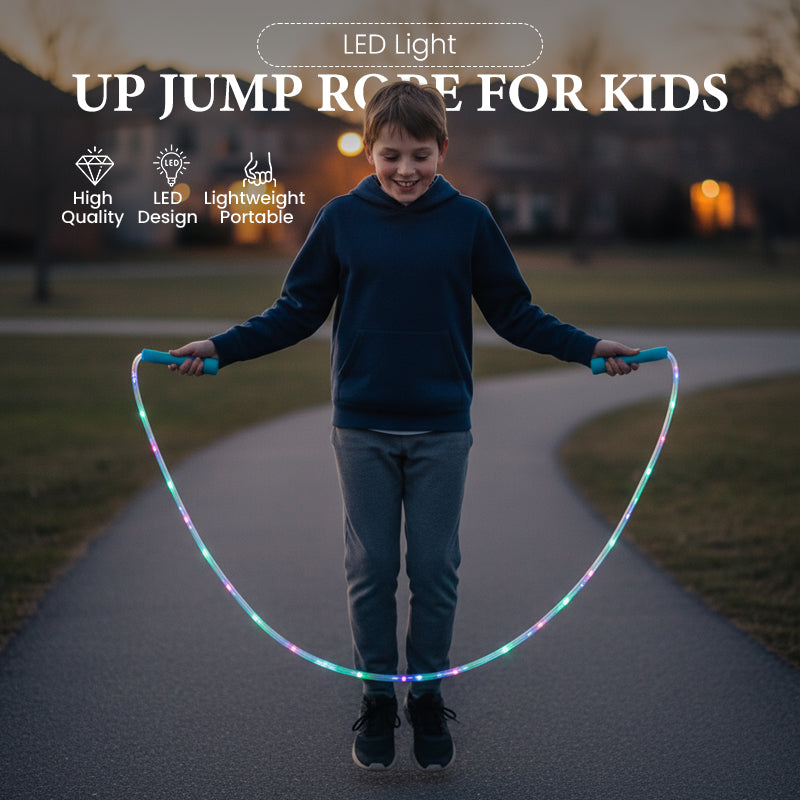 Jump Rope – LED lights – plastic and rubber 0
