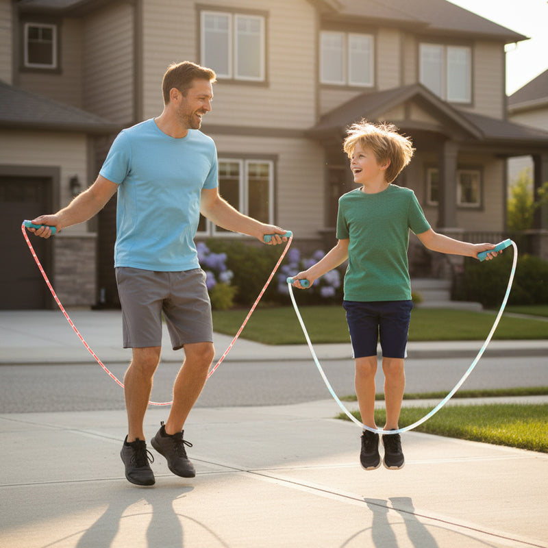 Jump Rope – LED lights – plastic and rubber 1
