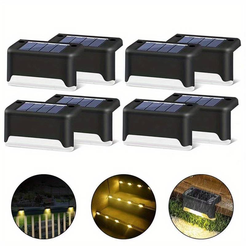 Solar Light – Automatic LED Deck Light for Outdoor Garden & Fence