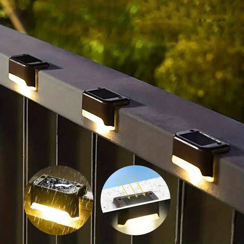 Solar Light – Automatic LED Deck Light for Outdoor Garden & Fence