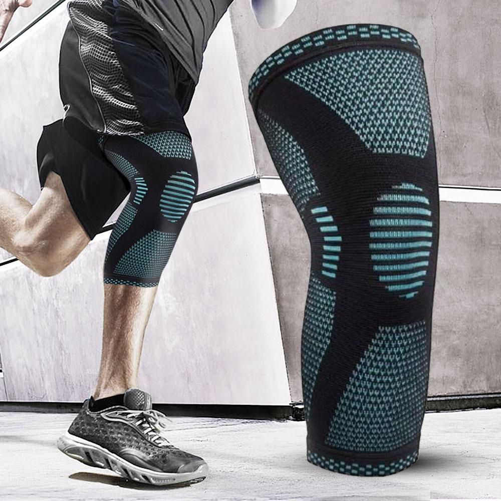 Knee Support – Comfortable Compression Sleeve – Black Fabric 0