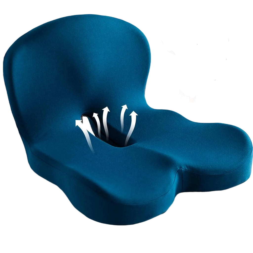 Memory Foam Seat Cushion – Ergonomic Design for Office, Car, and Home Use 8