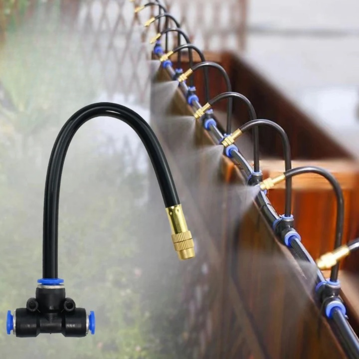Patio Misting System – 20m Garden Cooling Kit