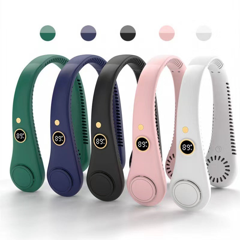 Neck Fan – Portable Bladeless Hands-Free Personal Cooling Fan