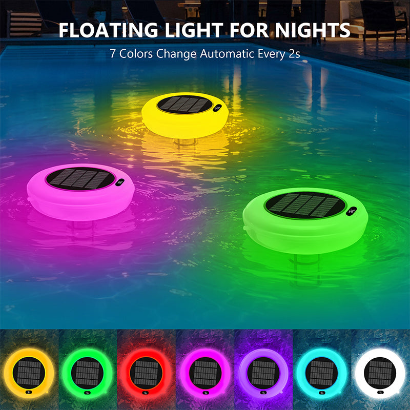 Pool Maintenance – Solar pool ionizer with eco-friendly LED lighting – plastic 3