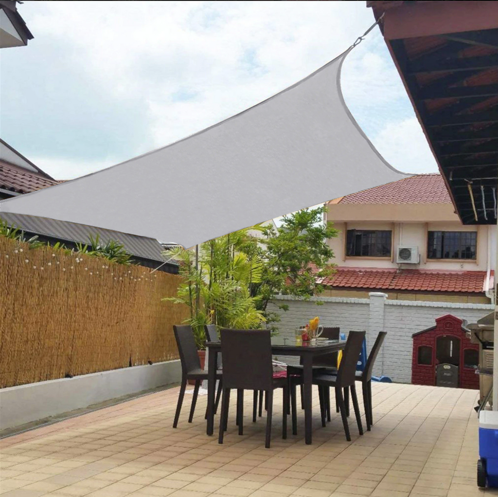 Shade Sail Sun & Patio Cover – UV Block, Water Resistant