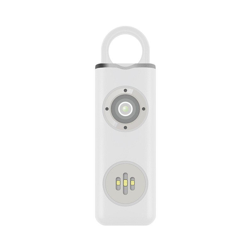 Safety Alarm Keychain – 130dB Personal Alarm with LED Flashlight