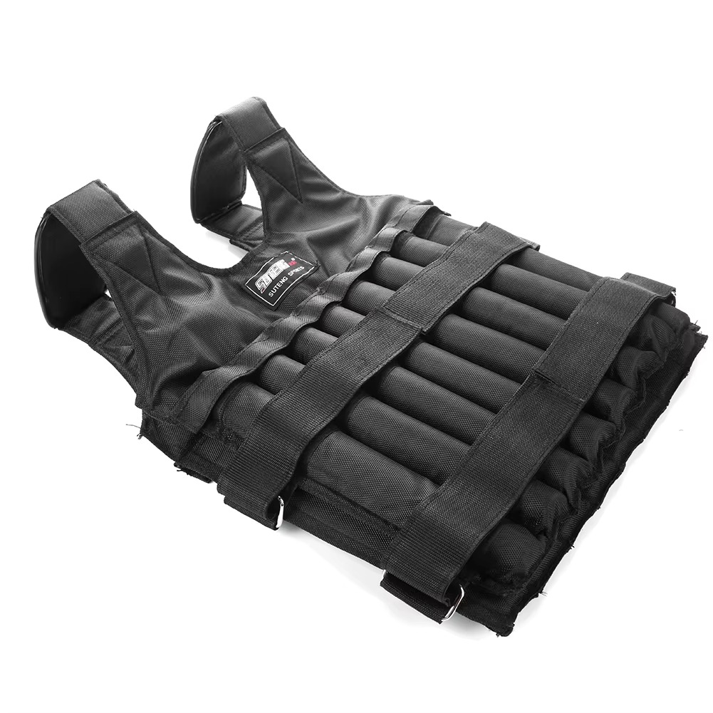 Adjustable 20KG Exercise Weighted Vest for Running & Strength Training