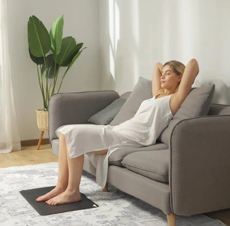 Grounding Mat for Sleep, Desk, or Bed – Earthing Mat with Cord for Relaxation & Daily Use