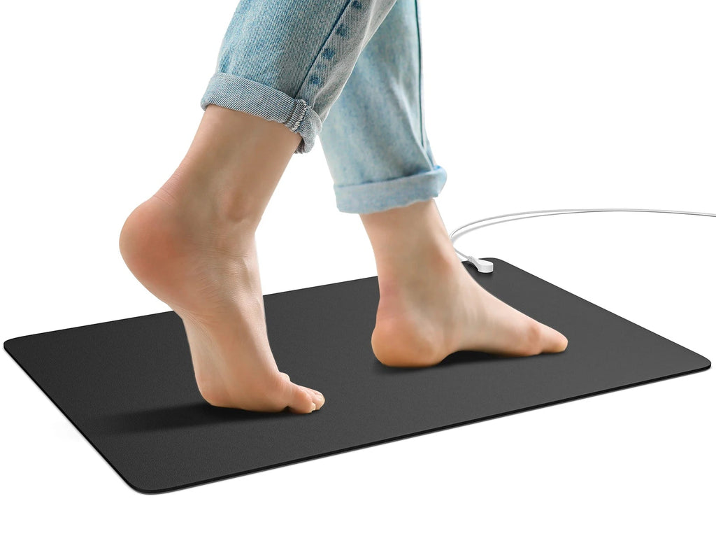 Grounding Mat for Sleep, Desk, or Bed – Earthing Mat with Cord for Relaxation & Daily Use