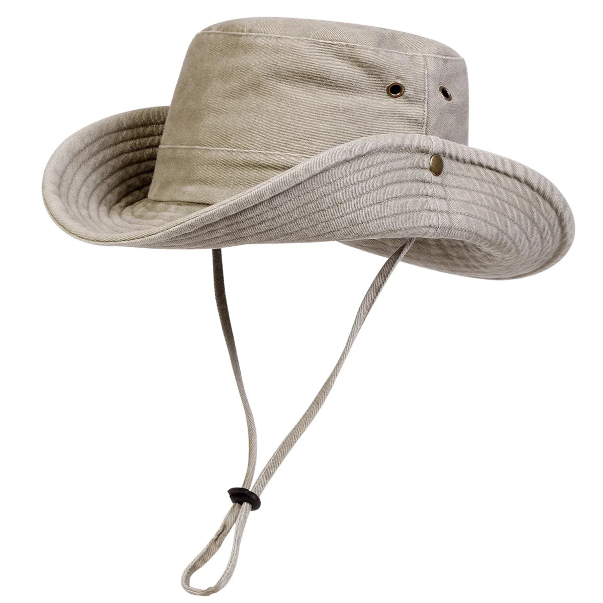 Sun Hat – Wide Brim Outdoor Hat with Chin Strap | Hiking & Fishing Hat