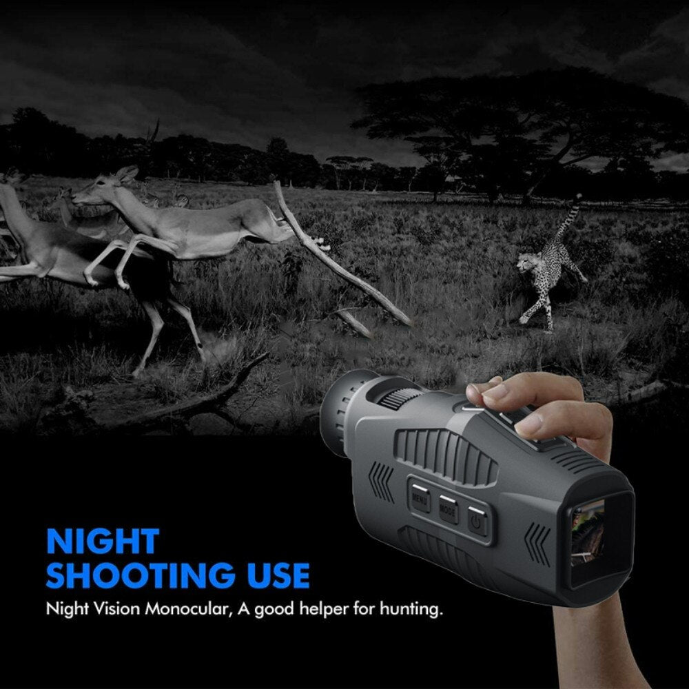 Night Vision Monocular – Digital Infrared with 1080P Photo & Video